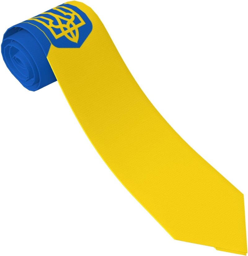 AKMCBSH National Flags Tie Comfortable Soft Novelty Necktie Unisex for Weddings Party Birthday Gift - Image 1